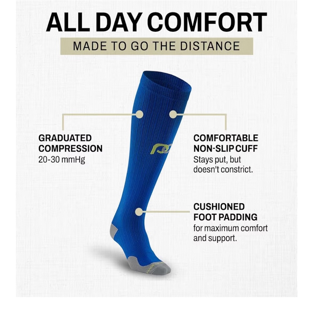 3 Pair Compression Socks View 3